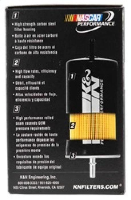 Filtre à carburant K&amp;N 88-01 Acura Integra 1,8 L, 94-98 Honda Accord 2,2 L