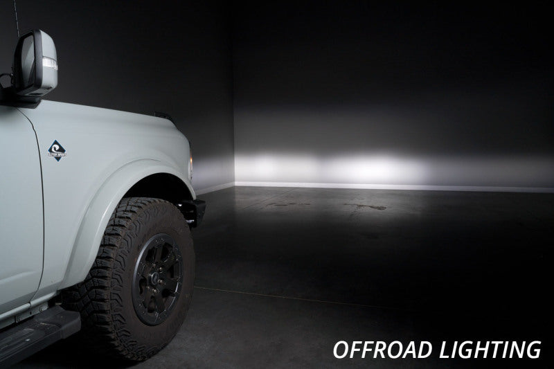 Kit de poche antibrouillard Diode Dynamics 2021 Ford Bronco Stage Series - Jaune Pro