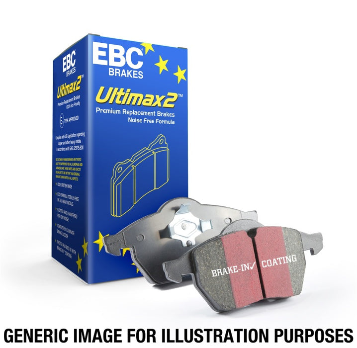 EBC 2016+ Mazda 6 2.5L Ultimax2 Rear Brake Pads