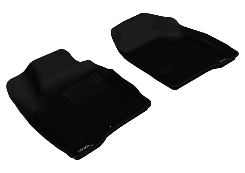 3D MAXpider 2006-2013 Chevrolet Impala/Impala Limited Kagu 1st Row Floormat - Black