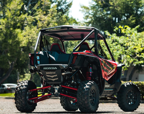 Échappement double Gibson 2019 Honda Talon 1000R/X 2,25 pouces - Céramique noire
