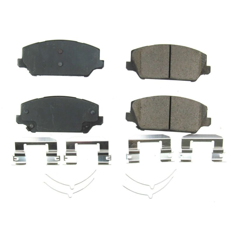 Power Stop 17-18 Kia Cadenza Front Z17 Evolution Ceramic Brake Pads w/Hardware