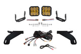 Kit d'éclairage à LED pour pare-chocs Ford F-150 SS5 21-22 de Diode Dynamics - Combo Pro jaune