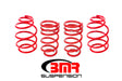 BMR 10-15 5th Gen Camaro V8 Lowering Spring Kit (Set Of 4) - Red BMR Suspension