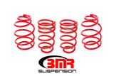 BMR 10-15 5th Gen Camaro V8 Lowering Spring Kit (Set Of 4) - Red BMR Suspension