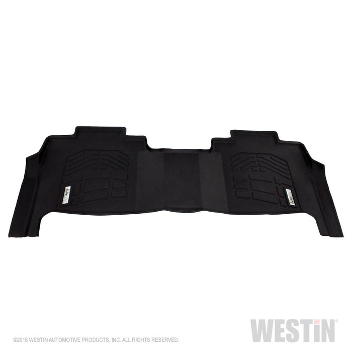 Westin 2016-2019 Nissan Titan/Titan XD avec sièges baquets Revêtements de sol Wade Sure-Fit 2e rangée - Noir