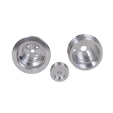 Kit de poulie de transmission inférieure BBK 85-97 GM Truck 305 350 - Aluminium CNC léger (3 pièces)