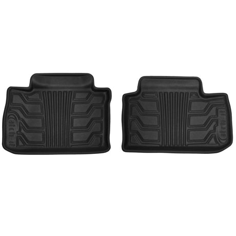 Tapis de sol arrière Catch-It Lund 11-17 Ford Explorer (2e rangée) - Noir (2 pièces)