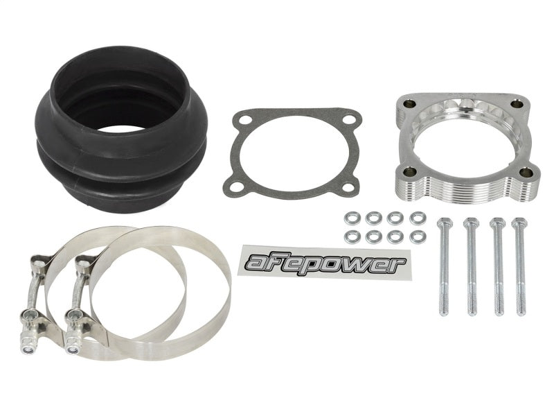 Entretoises de corps de papillon aFe Silver Bullet TBS Nissan Patrol 10-16 V8-5.6L