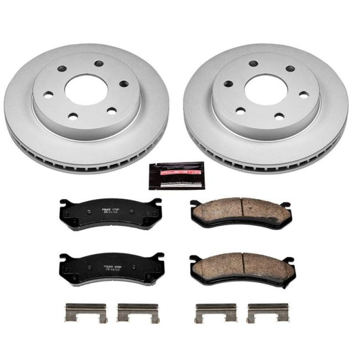 Kit de freins Power Stop 02-06 Cadillac Escalade avant Z17 Evolution Geomet avec revêtement