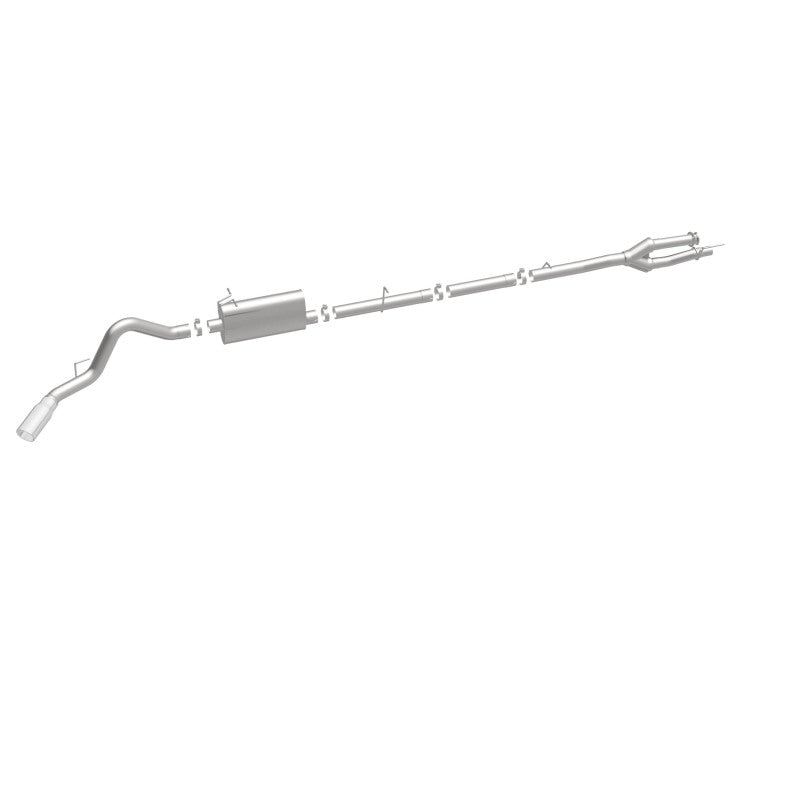 Système MagnaFlow C/B 11-15 Ford Super Duty F250 6,2 L EC CC, SS 3,5 po simple côté passager arrière Ext 5 po Tip