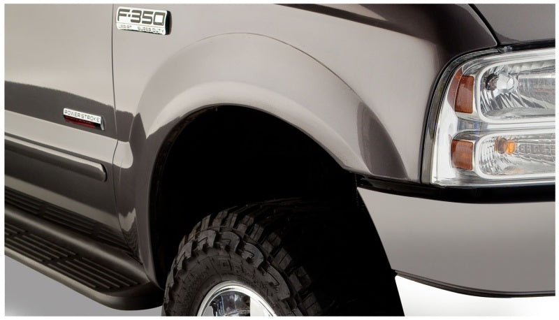 Bushwacker 99-07 Ford F-250 Super Duty Styleside Extend-A-Fender Style Flares 4 pièces - Noir