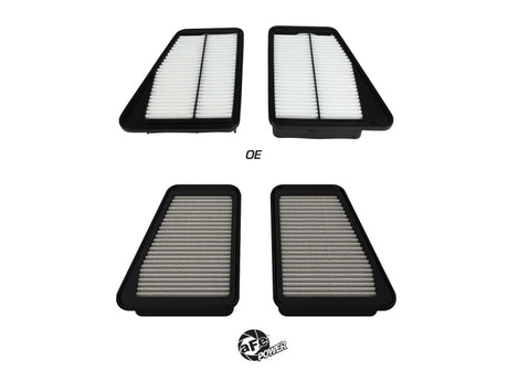 Filtre à air de remplacement d'origine aFe 18-21 Kia Stinger V6-3.3L (tt) Magnum FLOW avec support Pro DRY S