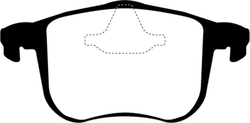 Plaquettes de frein avant EBC 06-11 Saab 9-3 2.0 Turbo (Aero) Greenstuff