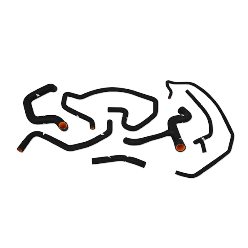 Kit de durites en silicone noir Mishimoto pour Ford Focus SVT 02-04