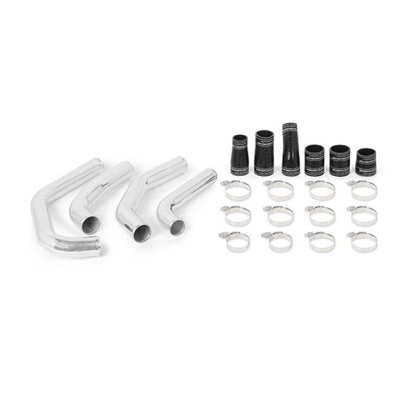 Kit de tuyaux de refroidisseur intermédiaire côté chaud Mishimoto 15-17 Ford F-150 2,7 L EcoBoost - Poli