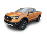 Bushwacker 2019 Ford Ranger Extended Cab / Crew Cab Pickup OE Style Fender Flares 4pc - Noir