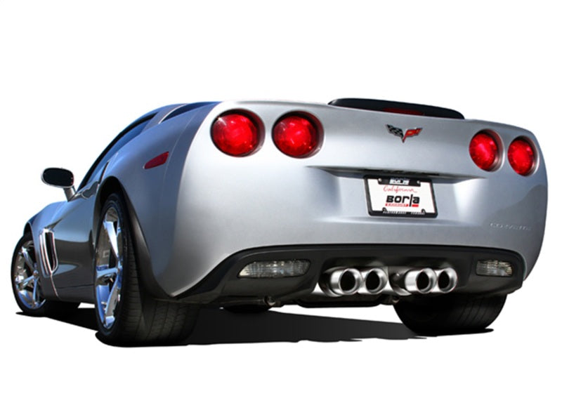 Échappement Catback agressif ATAK Borla 09-11 Chevrolet Corvette 6,2 L V8