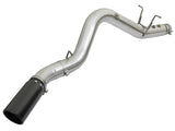 Système d'échappement en acier aluminisé aFe ATLAS 5 pouces DPF-Back pour camions diesel GM 2017 V8 6,6 L (td) L5P