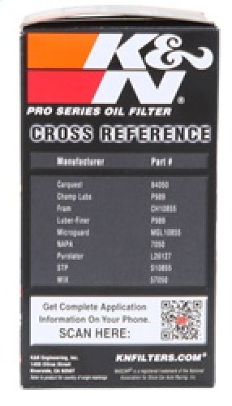Filtre à huile K&amp;N pour Hyundai/Kia V6 12-15 Azera/Sedona/10-15 Santa Fe/14-15 Cadenza
