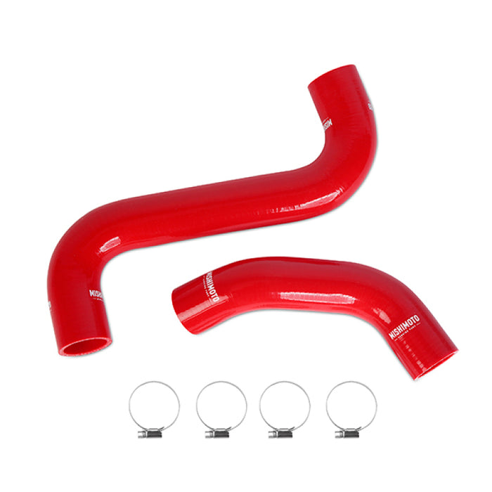 Kit de durites en silicone rouge Mishimoto 01-07 Subaru WRX / WRX STI