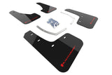 Rally Armor 18-25 Subaru Ascent Black UR Mud Flap w/Red Logo