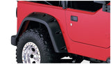 Élargisseurs de poche Bushwacker 97-06 Jeep TJ, lot de 4 - Noir