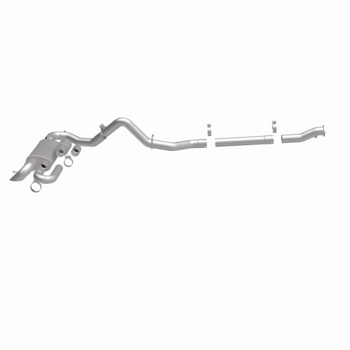 Échappement Cat-Back MagnaFlow 2021 Ford Bronco Overland Series avec sortie simple droite pour conducteur - Sans embout