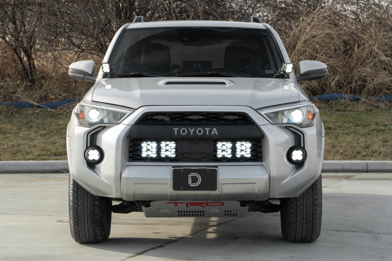 Diode Dynamics 14-23 Toyota 4Runner SS5 Stealth Grille LED 4-Pod Kit - Pro White Combo