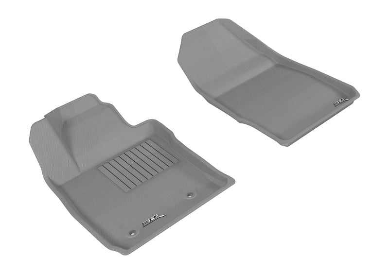 Tapis de sol 3D MAXpider 2011-2019 Ford Fiesta Kagu 1ère rangée - Gris