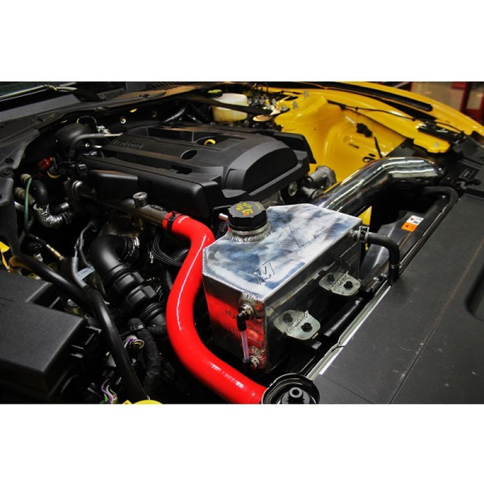 Réservoir d'expansion de liquide de refroidissement en aluminium poli Mishimoto 2015 Ford Mustang EcoBoost / 3,7 L / 5,0 L