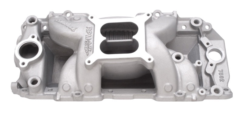 Collecteur d'air à entrefer Edelbrock B/B Chev Rect Port RPM