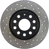 StopTech 06-11 Audi A3 / 06-09 VW GTI Mk V / 05-10 Jetta (Exc Wagon) Drilled Left Rear Rotor