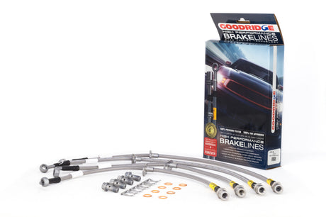 Kit de conduites de frein SS Goodridge 13-15 Subaru Crosstrek XV (tous les modèles)