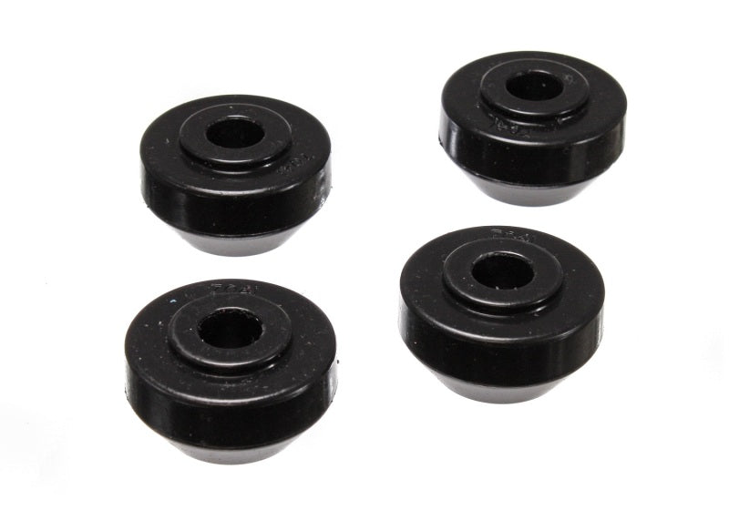 Ensemble de bagues de tige de jambe de force avant noires Energy Suspension 72-78 Ford Crown Vic/72-79 Thunderbird