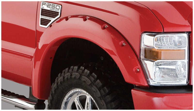 Élargisseurs de poche Bushwacker 08-10 Ford F-250 Super Duty, 2 pièces - Noir