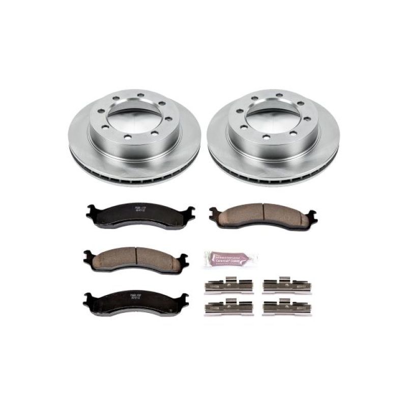 Power Stop 95-99 Ford F-250 Front Autospecialty Brake Kit