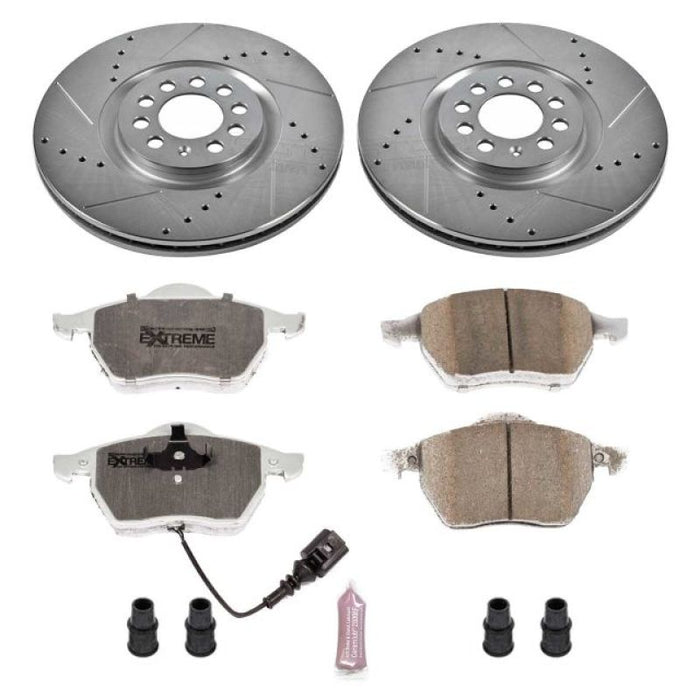 Kit de freins Power Stop pour Audi TT 99-06 avant Z26 Street Warrior