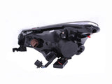 Phares de projecteur ANZO 2008-2011 Ford Focus Noir