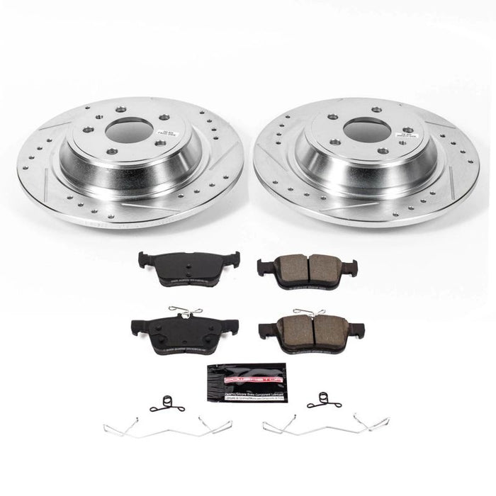 Kit de freins arrière Power Stop 2020 Ford Fusion Z23 Evolution Sport