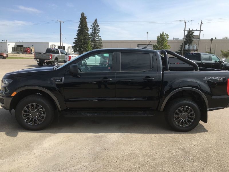Barre de toit sport EGR 2019+ Ford Ranger avec revêtement en poudre noir série S (sans plaques latérales)