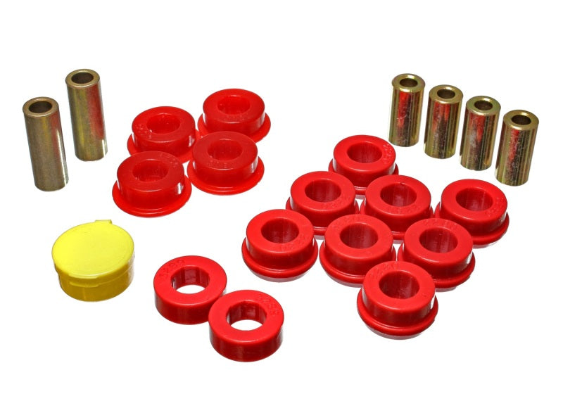 Ensemble de bagues de bras de suspension avant rouges pour Honda Accord/Odyssey 90-93 Energy Suspension
