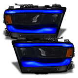 Oracle 19-21 RAM 1500 RGB+W Headlight DRL Kit Reflector LED - w/ BC1 Controller