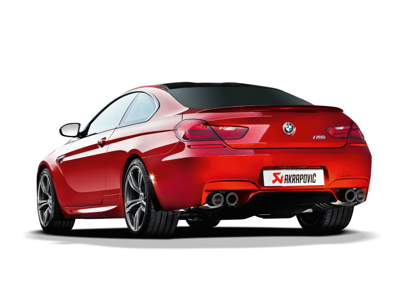 Arrière de catalyseur Akrapovic Evolution Line 12-17 pour BMW M6 (F12 F13) (titane) (embouts requis)