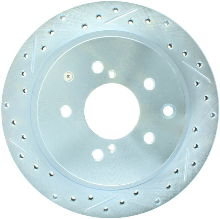 Disque de frein arrière droit fendu et percé StopTech 89-96 Nissan 300ZX Select Sport