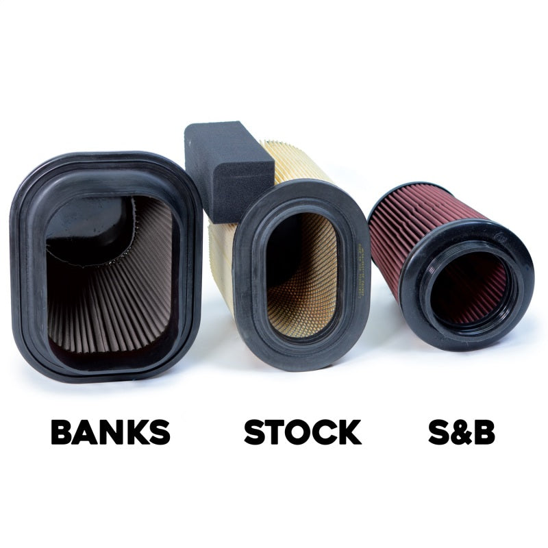 Système d'admission d'air Ram-Air Banks Power 17-19 Ford F250/F350/F450 6,7 L - Filtre sec