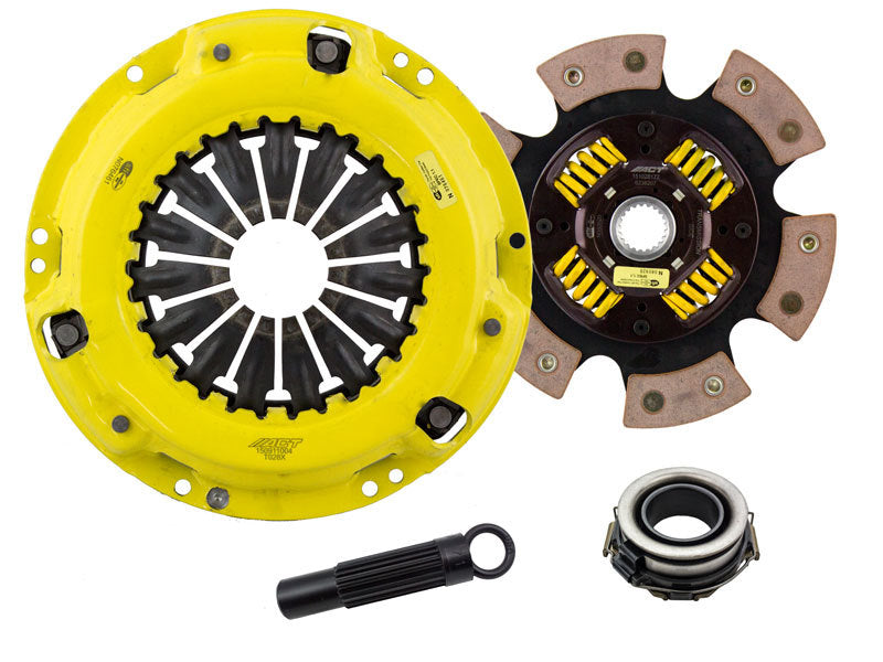 Kit d'embrayage à 6 plaquettes ACT 1988 Toyota Camry XT/Race Sprung