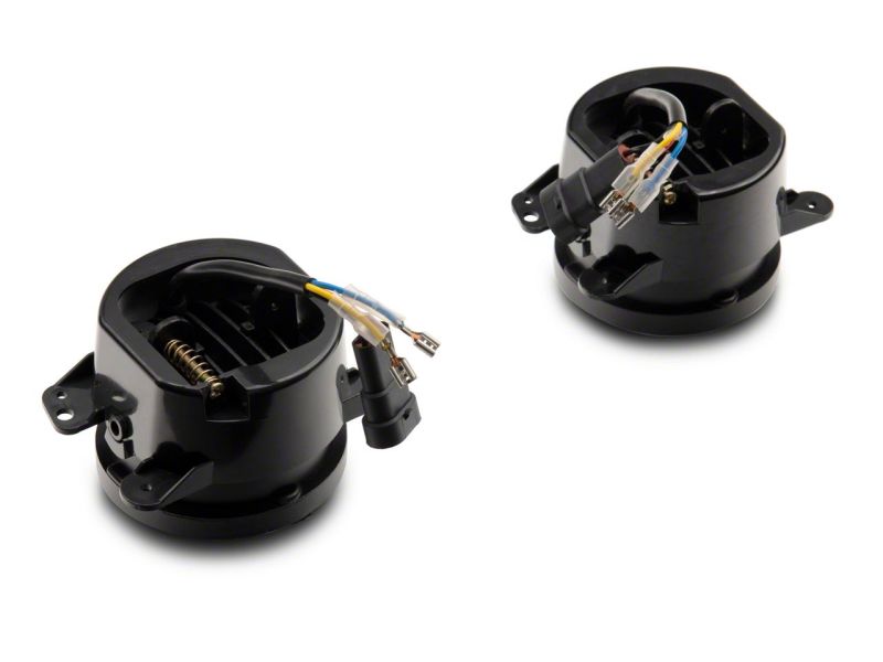 Phares antibrouillard à DEL Devil Eyes de 4 po avec halo pour Jeep Wrangler JK Axial Series 07-18 de Raxiom