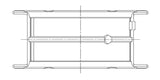 ACL Nissan L20/L24/L28 1998cc/2393cc/2753cc STD Size High Perf Main Bearing Set w/.001 Oil Clearance