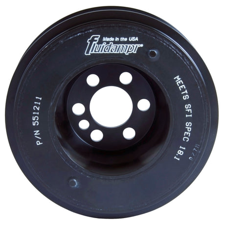 Amortisseur équilibré en interne en acier pour moteur FSI 2L Fluidampr VW 06-08 (montage à 6 trous de boulons)